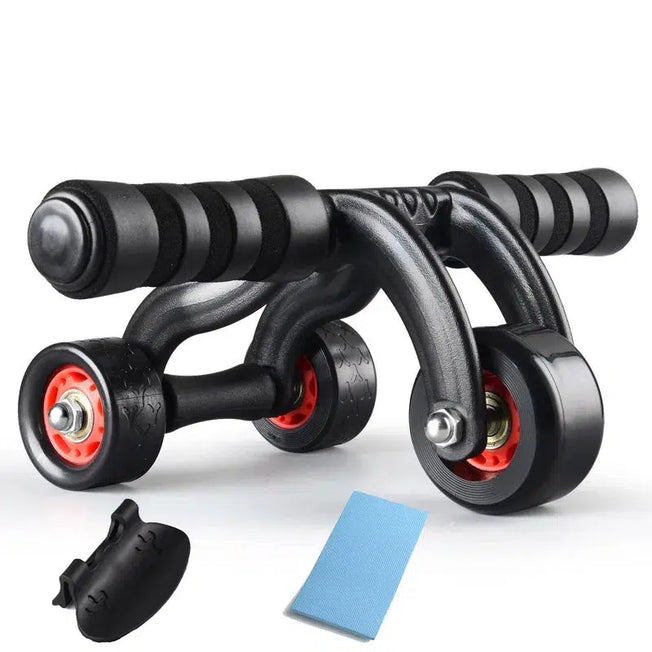 Core Strength Trainer: Ab Wheel Roller for Fitness and Power Push-ups