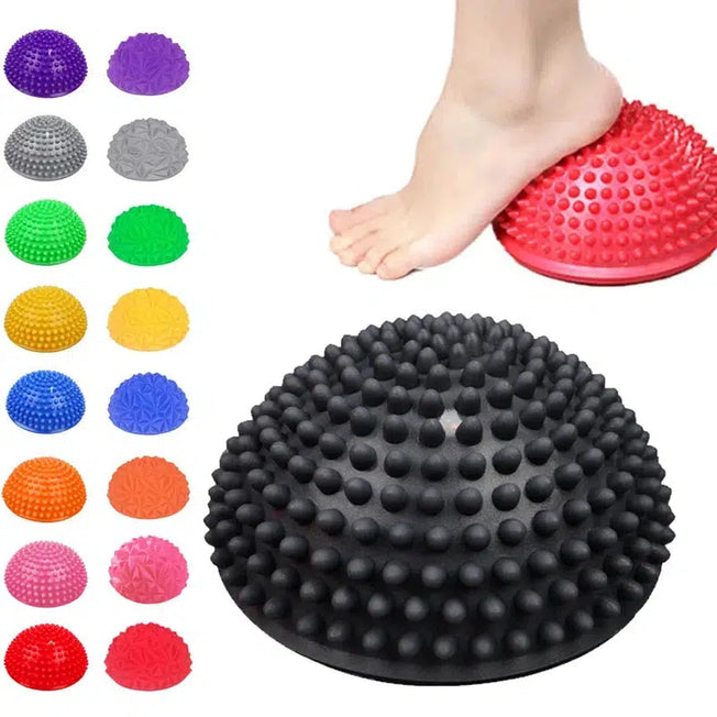 PVC Half Sphere Inflatable Yoga Massage Balls: Balancing Ball for Women, Children, and Gym Fitness Pilates
