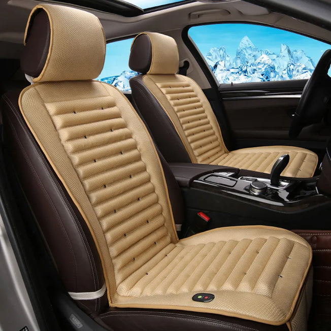 Eco-Friendly Fan Cushion Car Seat Cover - Cold Air Circulation for BMW 1-7 Series, GT, M3, X1-X6 SUVs