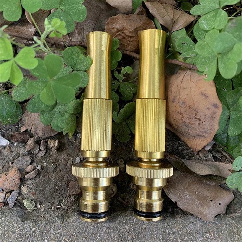 High Pressure Adjustable Spray Nozzle for Garden Hose | Direct Spray Sprinkler System Tools for Efficient Watering