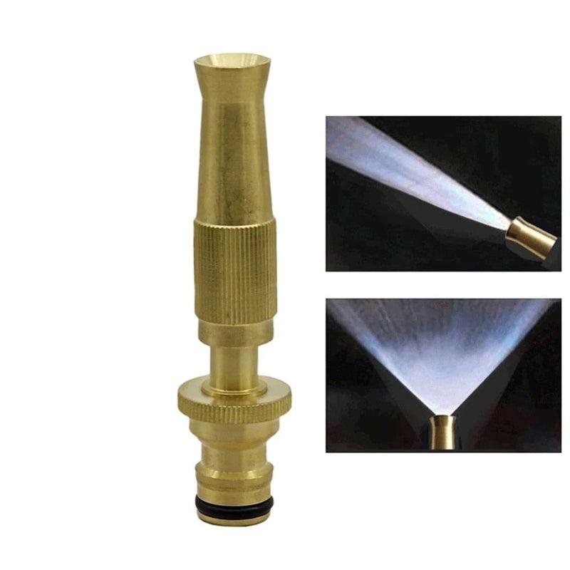 High Pressure Adjustable Spray Nozzle for Garden Hose | Direct Spray Sprinkler System Tools for Efficient Watering