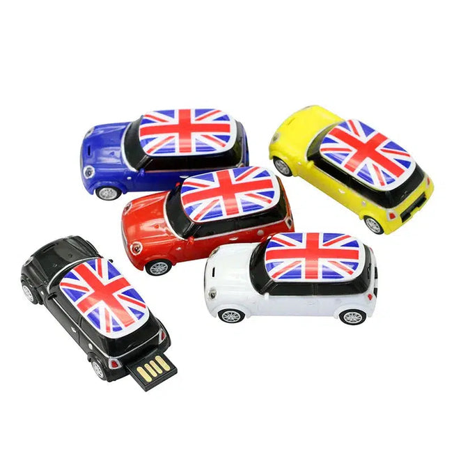 Drive in Style: Mini Cooper Pen Drive - Available in 4GB to 64GB - Cute Mini Car USB Flash Drive for Portable and Stylish Storage