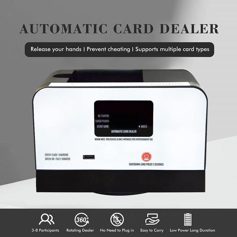 Rechargeable Automatic Card Dealer | Effortless Wireless Poker Card Distribution