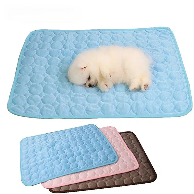 Keep your furry friend cool and comfy this summer with our Dog Cooling Mat. Designed for both dogs and cats