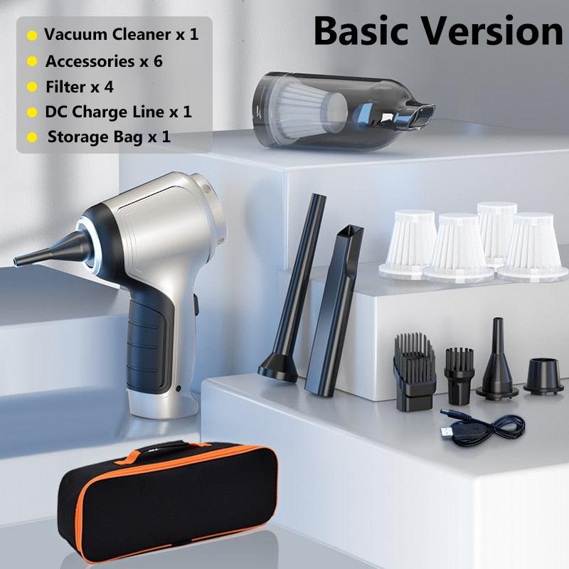 Vacuum Car Cleaner | Powerful Wireless Auto Cleaning Appliance | Ideal Car Accessory & Home Gift