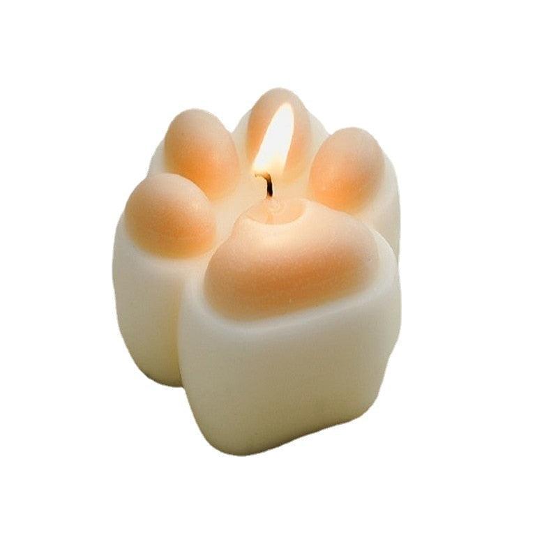 3D Paw Shaped Candle Mould | Craft Cute Scented Candles, Soap & Resin with this Silicone Mould