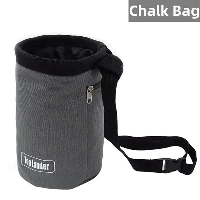 Climbing Chalk Bag with Adjustable Belt: Magnesium Powder Storage for Bouldering, Weightlifting, Gymnastics