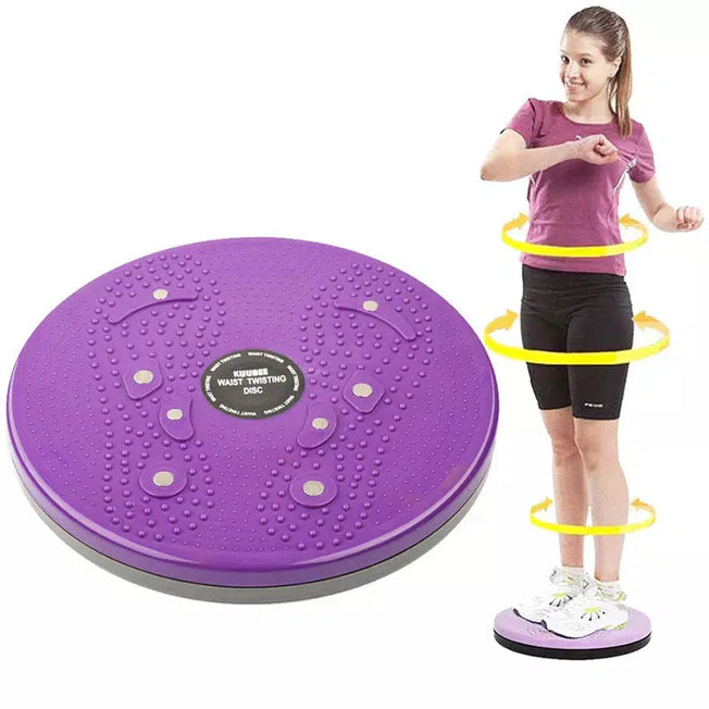 Slim Waist Exerciser: Twist Disc for Fitness and Health - Leg Slimming and Toning, Portable Exercise Equipment