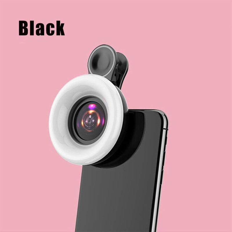 15X Zoom Mobile Phone Macro Lens with Rechargeable Clip-on Fill Light | Perfect for Dentistry, Makeup & Photography | Enhance Your Smartphone Photography Experience