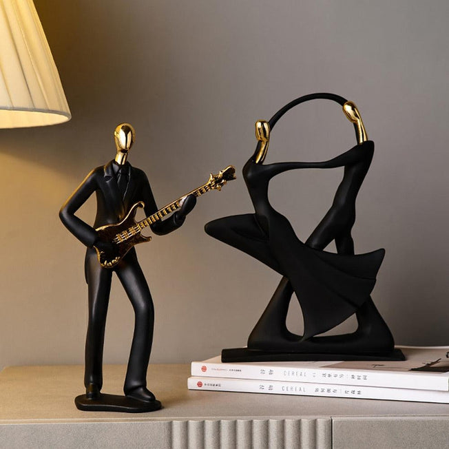 Sports Statue Abstract Figurines for Stylish Home Decor & Christmas Decoration
