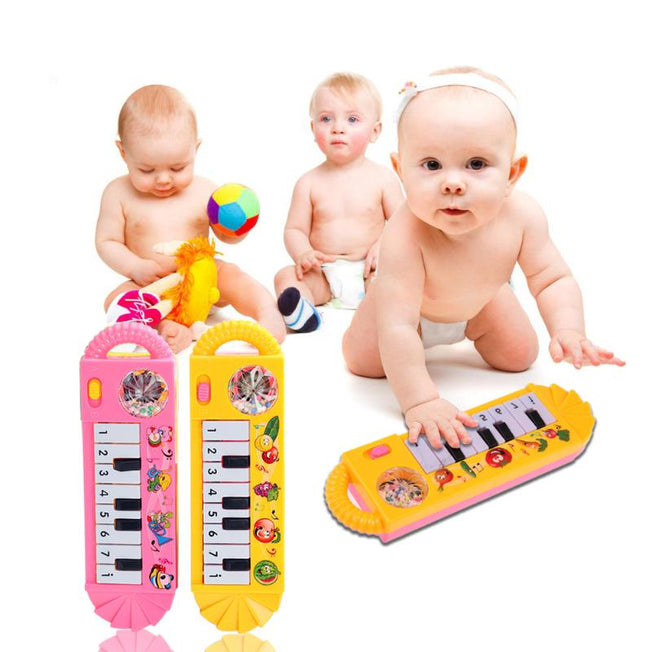 Baby Toddler Kids Musical Piano Developmental Toy - Early Educational Game Gift - Random Color - Fun and Learning for Little Ones