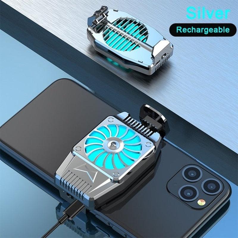 Game Mini Mobile Phone Cooler - USB Game Cooling Fan Radiator | Enhance Gaming Performance for iPhone, Xiaomi, Samsung, and Gamepads