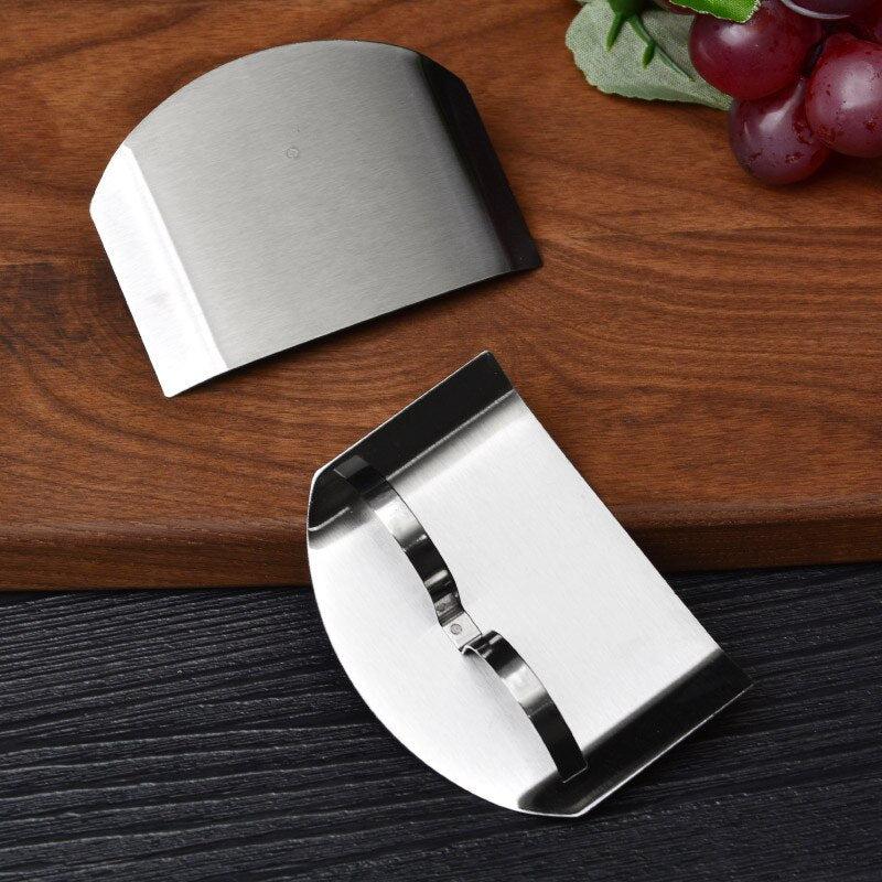 Stainless Steel Finger Guard | Safety Vegetable Cutter Hand Guard | Kitchen Tool