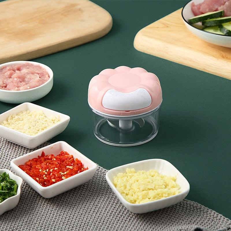 Mini Home Garlic Mash Manual Mincer | Kitchen Minitype Food Aid | Kitchen Accessories