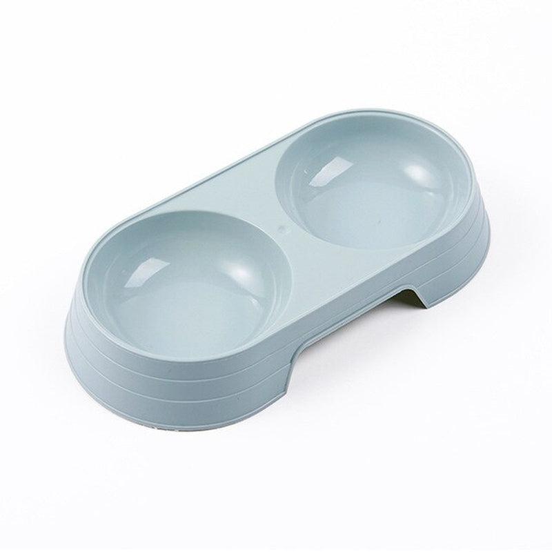 Pet Plastic Bowls | Durable Food & Water Dish Bowl Set for Cats and Dogs | Feeding & Watering Accessories
