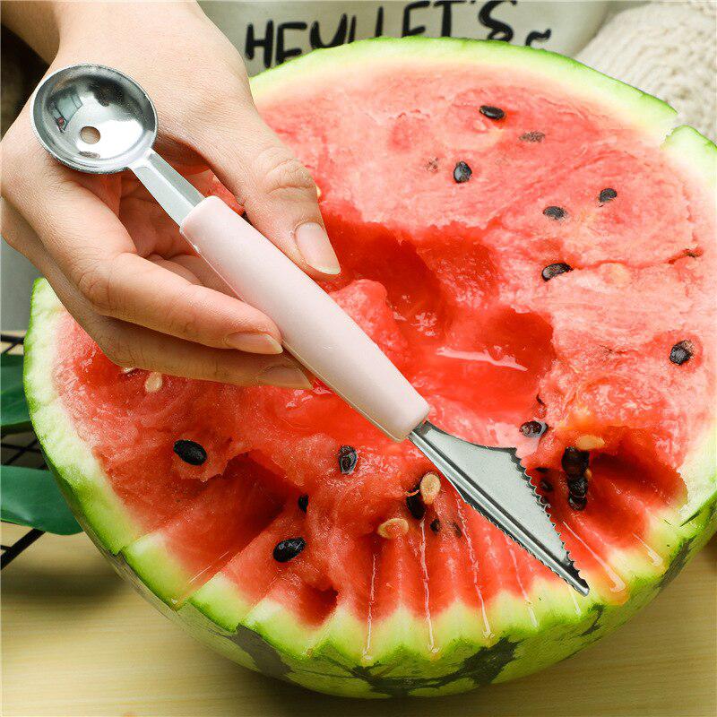 Versatile Fruit Carving Knife and Baller Scoop Spoon | Kitchen Tools Gadgets