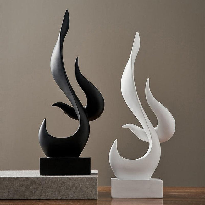 Modern Abstract Sculptures | Nostalgic Aesthetics for Home & Office Decor
