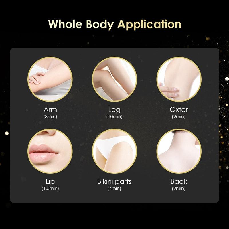 Advanced IPL Hair Removal System - Long-lasting Hair Removal for Women and Men, Body and Face, 900.000 IPL Flashes, 2 Modes, Salon-Like Results at Home