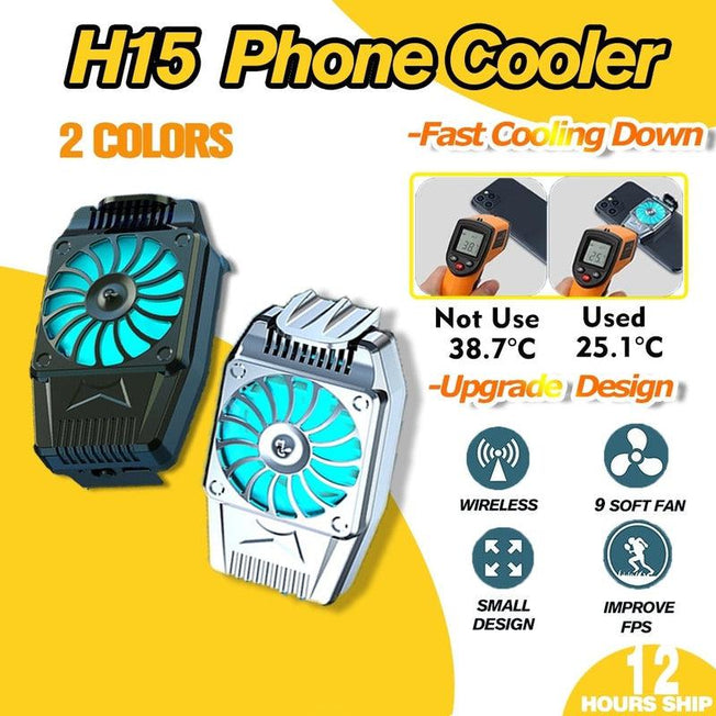 Game Mini Mobile Phone Cooler - USB Game Cooling Fan Radiator | Enhance Gaming Performance for iPhone, Xiaomi, Samsung, and Gamepads