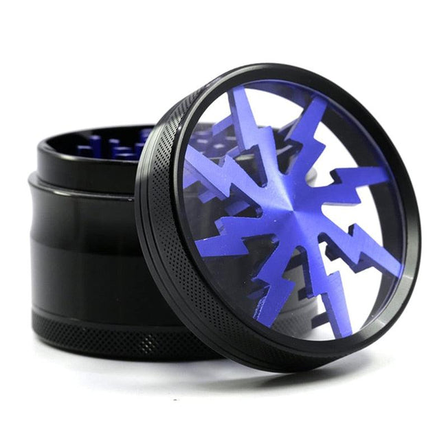4-Layers Pot Grinder | Premium Zinc Alloy Metal Herb Crusher for the Ultimate Smoking Experience