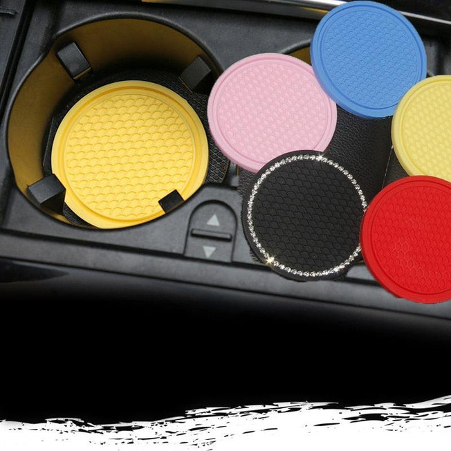 Car Cup Holder Coaster | Vehicle Specific Auto Anti Slip Cup Holder Insert Coaster | Car Interior Accessories