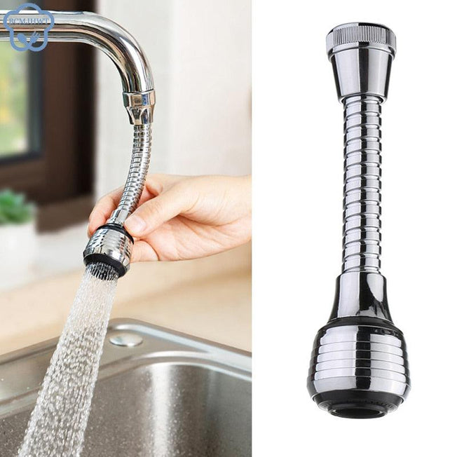 360 Rotatable Bubbler Faucet Extender | 2 Modes, High Pressure, Water-Saving Kitchen Gadget | Versatile Bathroom & Kitchen Accessory for Enhanced Water Efficiency