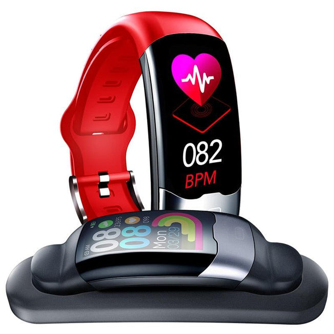 H02 Smartwatch - Track Your Health & Fitness Journey with ECG Sensor, Blood Pressure & Oxygen Monitoring, Multi-Sport Mode & User-Friendly Companion App