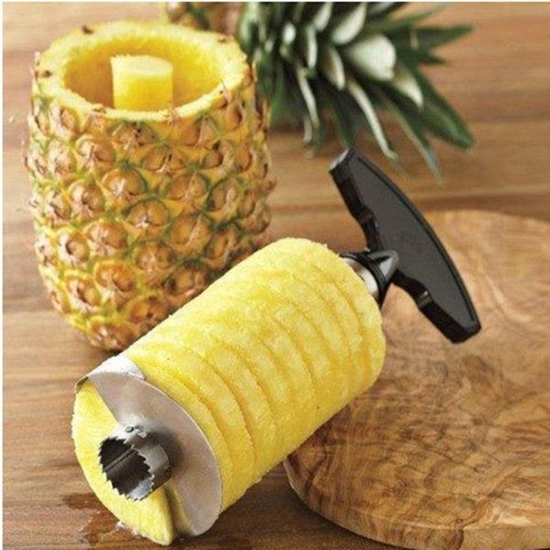 Stainless Steel Pineapple Slicer Peeler Cutter | Kitchen Fruit Tools | Cooking Tools and Accessories