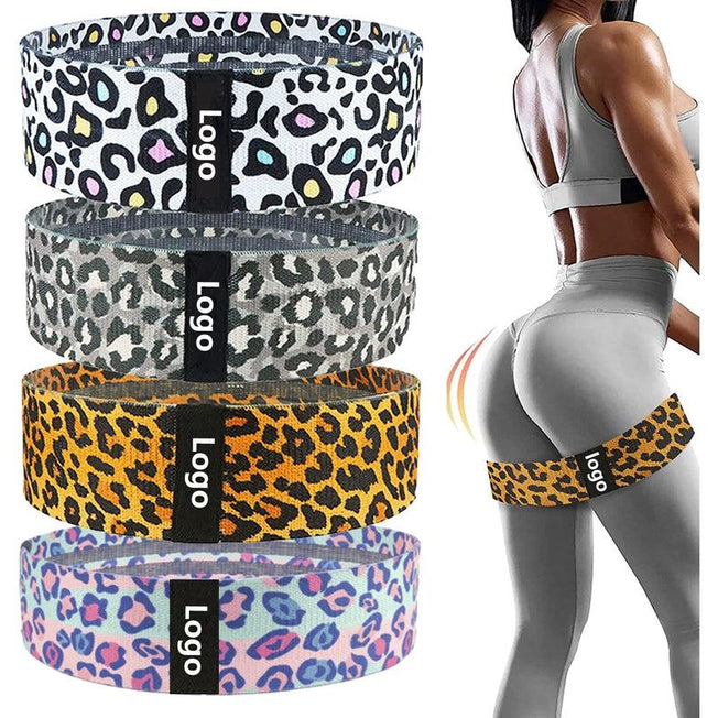 Exercise Resistance Bands for Legs and Hips | Non-Slip Fabric Squat Booty Bands for Working Out - Hip, Thigh, and Glute Stretch Fitness Loops