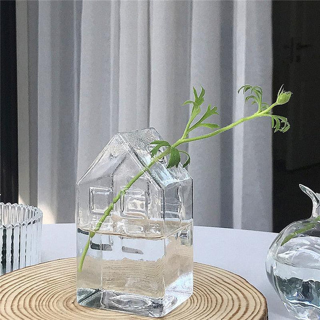 Glass Vase Flower Pot | Dried Flower Hydroponic Decoration | House Decorative Flower Basket