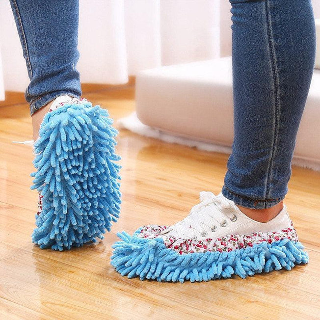 Floor Cleaning Slippers | Convenient Mop Shoes | Home Microfiber Dusting Slippers