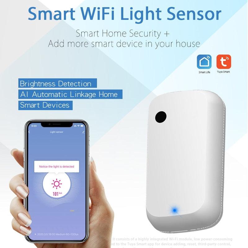 Tuya Smart WiFi Illuminance Sensor | Monitor Brightness & Optimize Lighting with Smart Life Integration