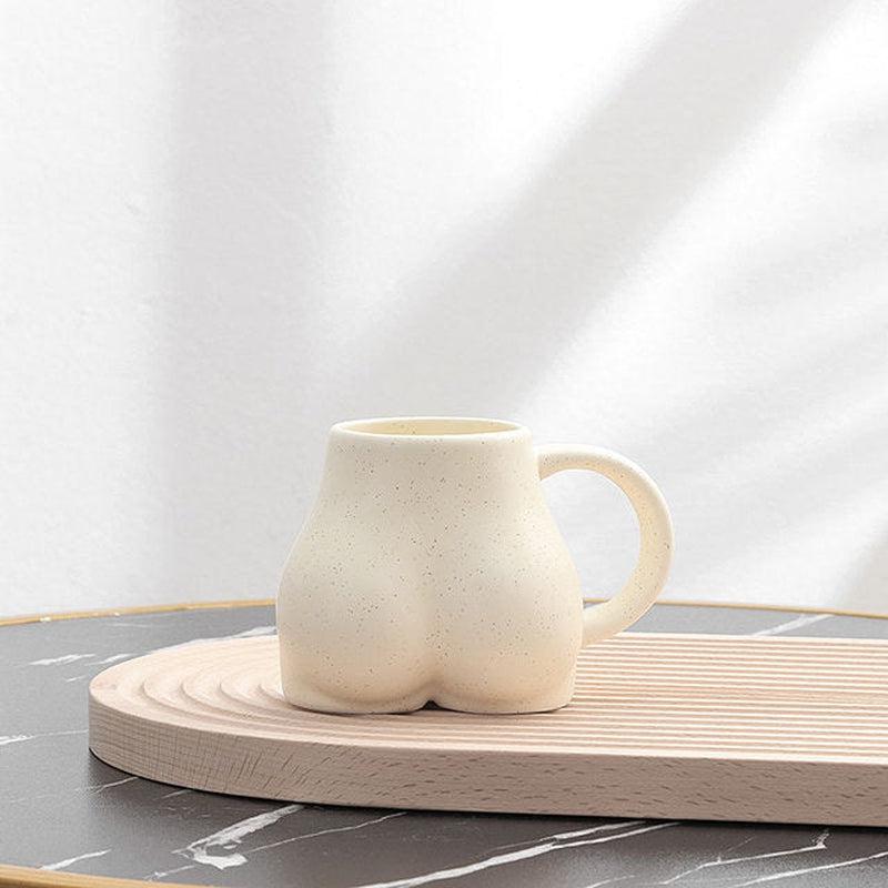 Nordic Creative Butt Cup | Ceramic Mug with Personality for Coffee, Breakfast, and More