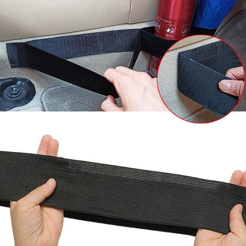 Fixed Belt Car Trunk Storage Nylon Loop Strap Trunk Organizer Strap | Black | Car Accessories
