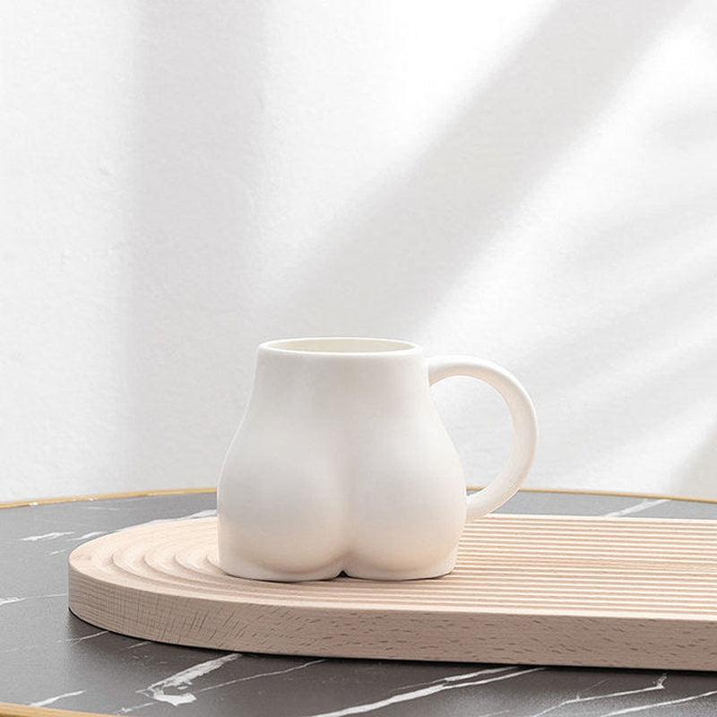 Nordic Creative Butt Cup | Ceramic Mug with Personality for Coffee, Breakfast, and More