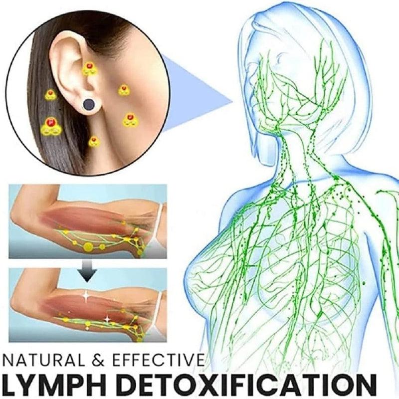 Lymphatic Magnetic Earrings | Slimming Detox Magnetic Therapy Earrings for Women | 8mm, Available in 3 Colors