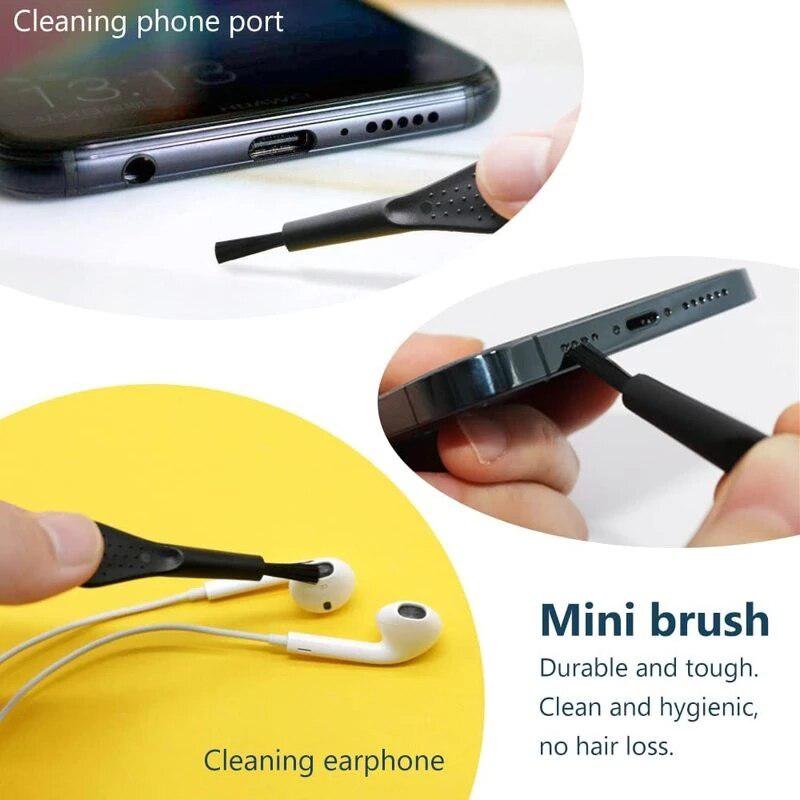Universal Mobile Phone Speaker Dustproof Net Sticker - Keep Your Phone's Speaker Clean & Dust-Free | Metal Charging Port Dust Plug | Compatible with iPhone 14, 13 Pro Max, 13 mini & More