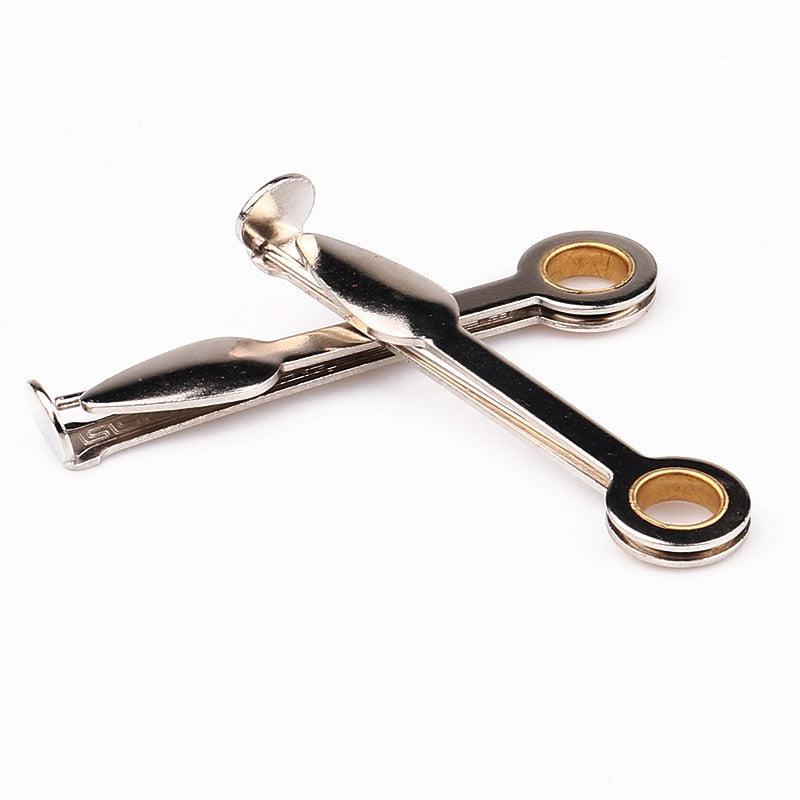 3-in-1 Pipe Knife | 80mm Metal Pressure Bar Blade & Needle for Precision Cleaning | Essential Smoking & Weed Accessory