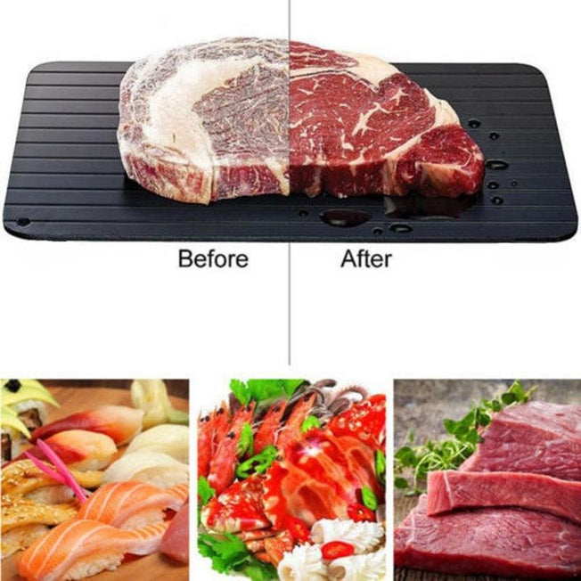 Fast Defrosting Tray | S - L | Quick Baking Plates Ideal for Frozen Food | Kitchen Tool |