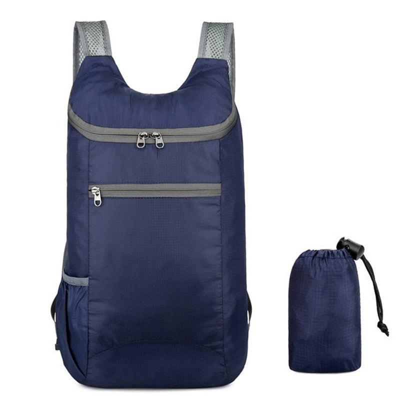 20L Unisex Waterproof Foldable Outdoor Backpack - Ideal for Camping, Hiking, and Travel