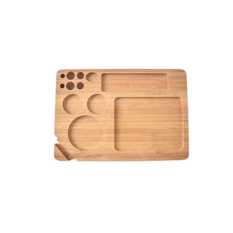 Bamboo Wooden Rolling Tray | Folding, Magnetic & Eco-Friendly | Your Essential Weed Smoking Companion