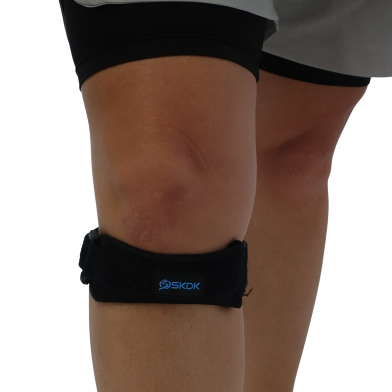 Adjustable Silica Gel Patella Kneecap Band | Knee Support & Protector for Running, Sports, Cycling & Gym