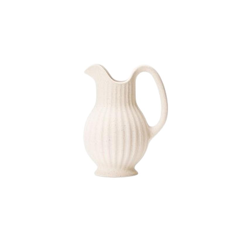 Renaissance Style Vintage White Vase | Garden Watering Ceramic Kettle | Indoors and Outdoors Home Decor Ornaments