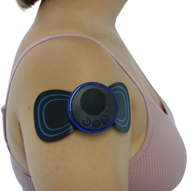 Rechargeable EMS Cervical Vertebra Massage Patch for Muscle Pain Relief