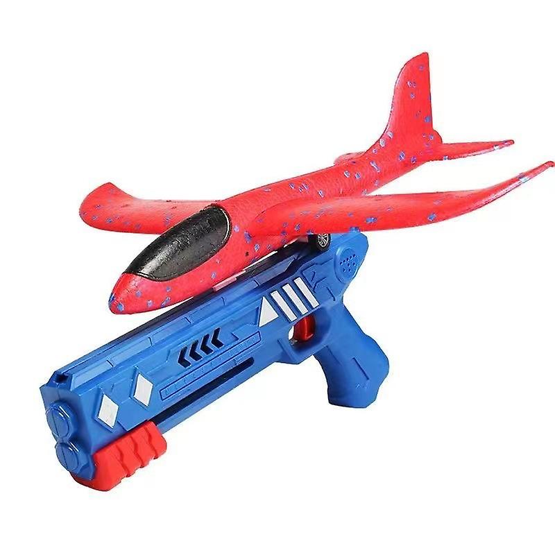 Foam Plane Launcher Catapult Glider Airplane Gun Toy | Fun & Exciting Game for Children