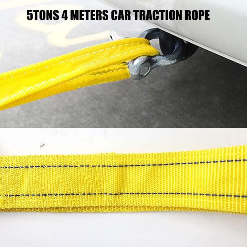 Heavy Duty Car Tow Cables | Strong, Safe & Luminous for Anytime Emergencies