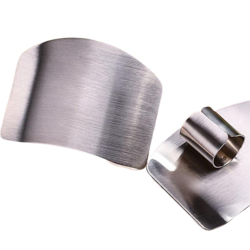 Stainless Steel Finger Guard | Safety Vegetable Cutter Hand Guard | Kitchen Tool