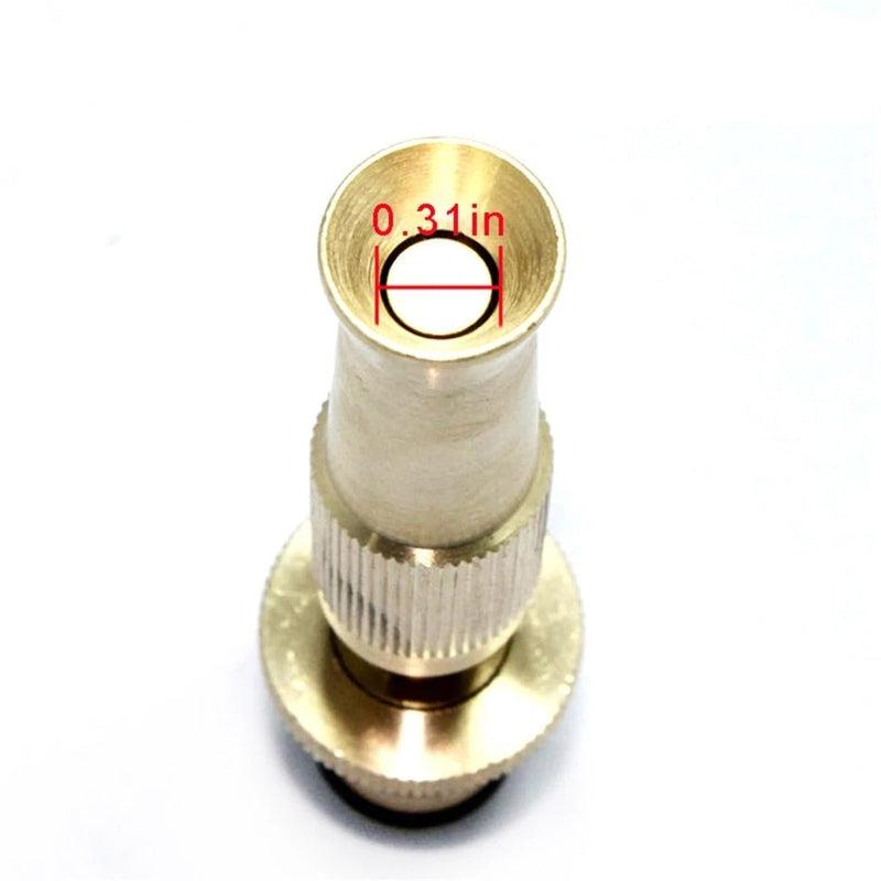 High Pressure Adjustable Spray Nozzle for Garden Hose | Direct Spray Sprinkler System Tools for Efficient Watering