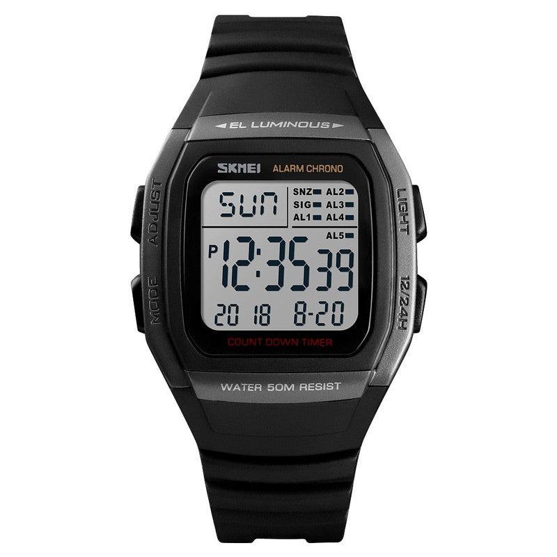 SKMEI Fashion Men's Waterproof Sports Digital LED Watch | Your Ultimate Companion!