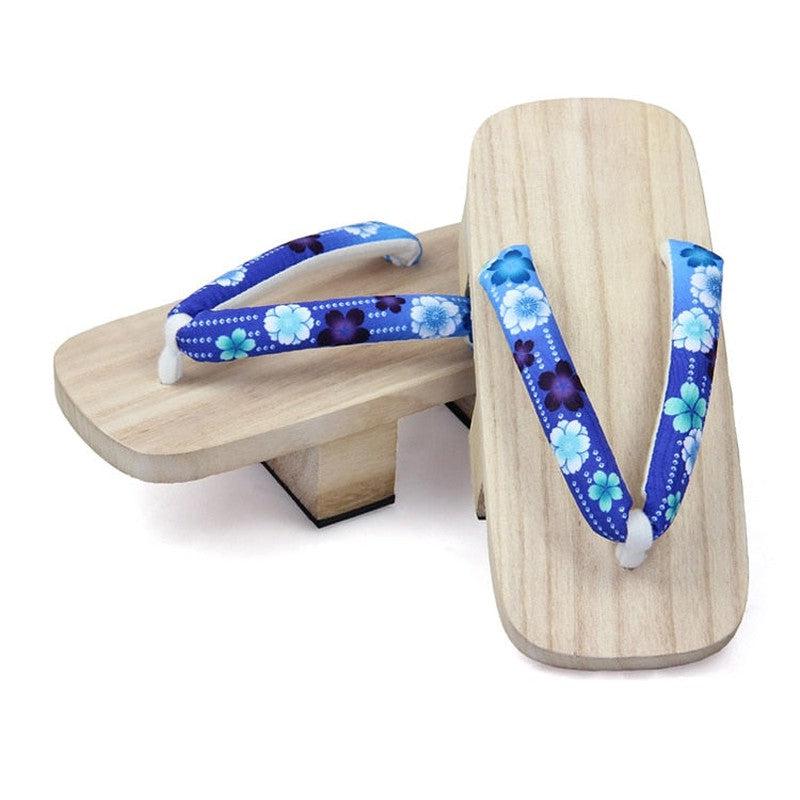 Japanese Wooden Clogs Pairs | One Piece Inspired Cosplay Costume Unisex Accessories